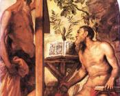 雅格布 罗布斯提 丁托列托 : St Jerome and St Andrew